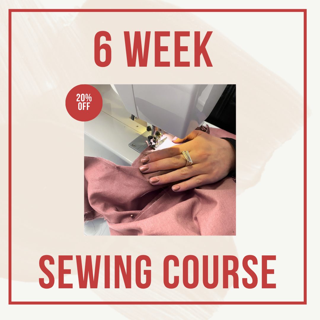 6 Week Sewing Course (Non-Beginners) Book 2 and get 20% off!